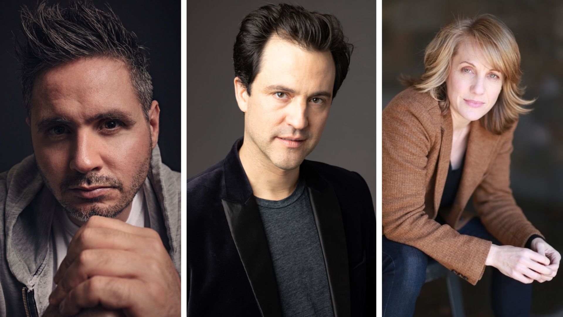 Matt de Rogatis, Theo Devaney, and Nancy Lemanger, Ruth Stage