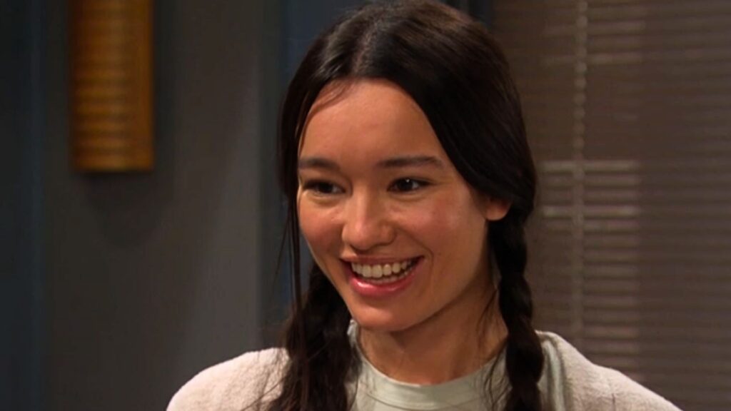 Sophia smiling on Days of our Lives recap