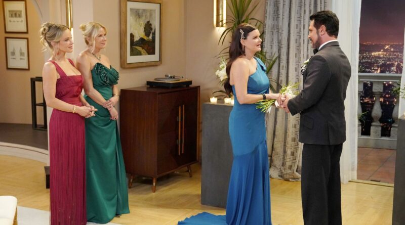 Bill and Katie get married on The Bold and the Beautiful spoilers