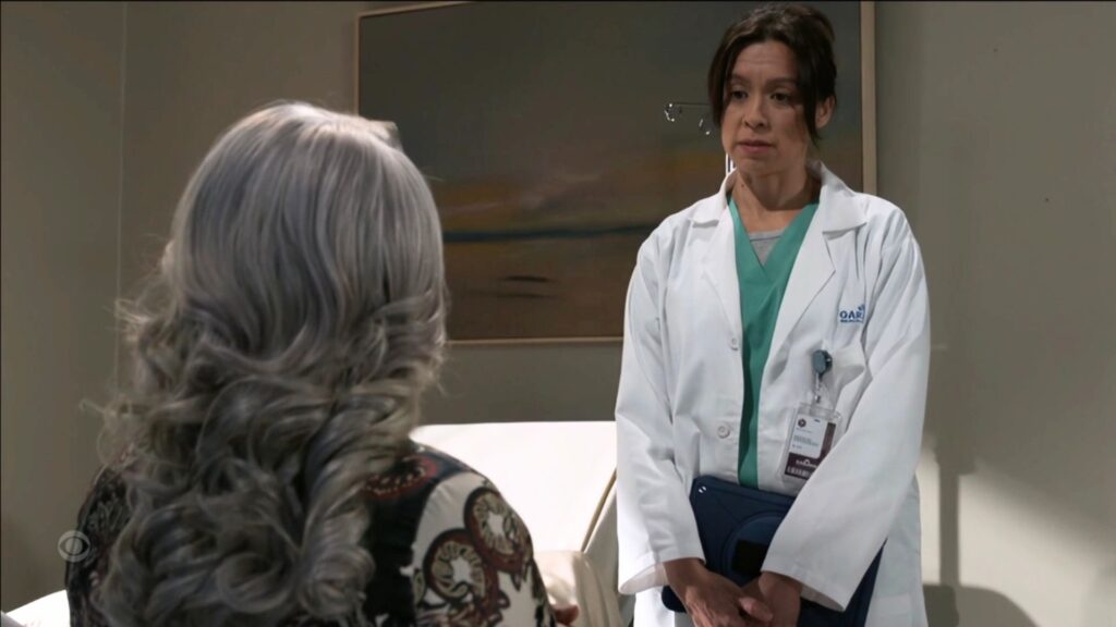 Dr. Ahn tells Anita she has breast cancer on Beyond the Gates recap