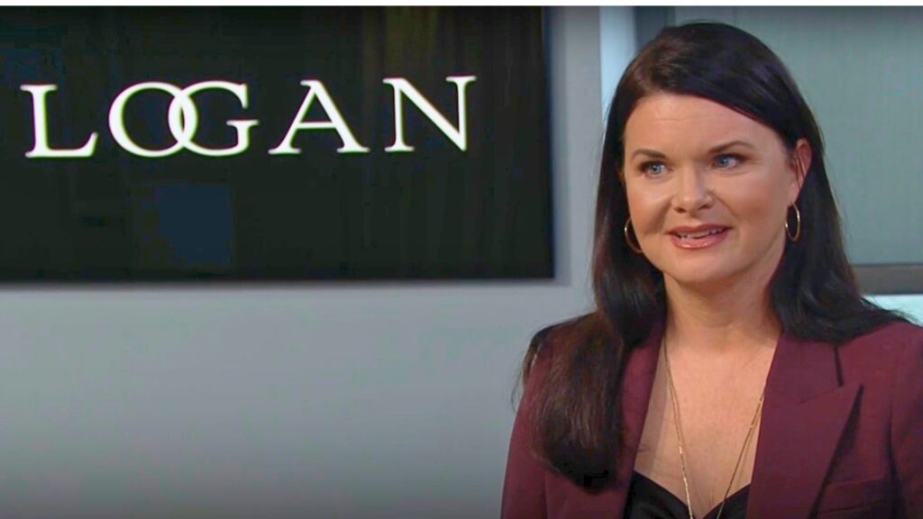Heather Tom as Katie Logan on The Bold and the Beautiful recap