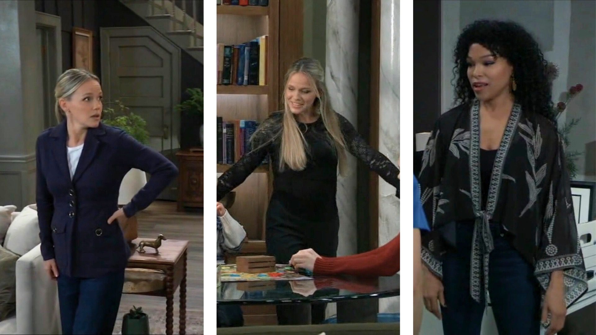 Lulu and Portia on General Hospital fashion