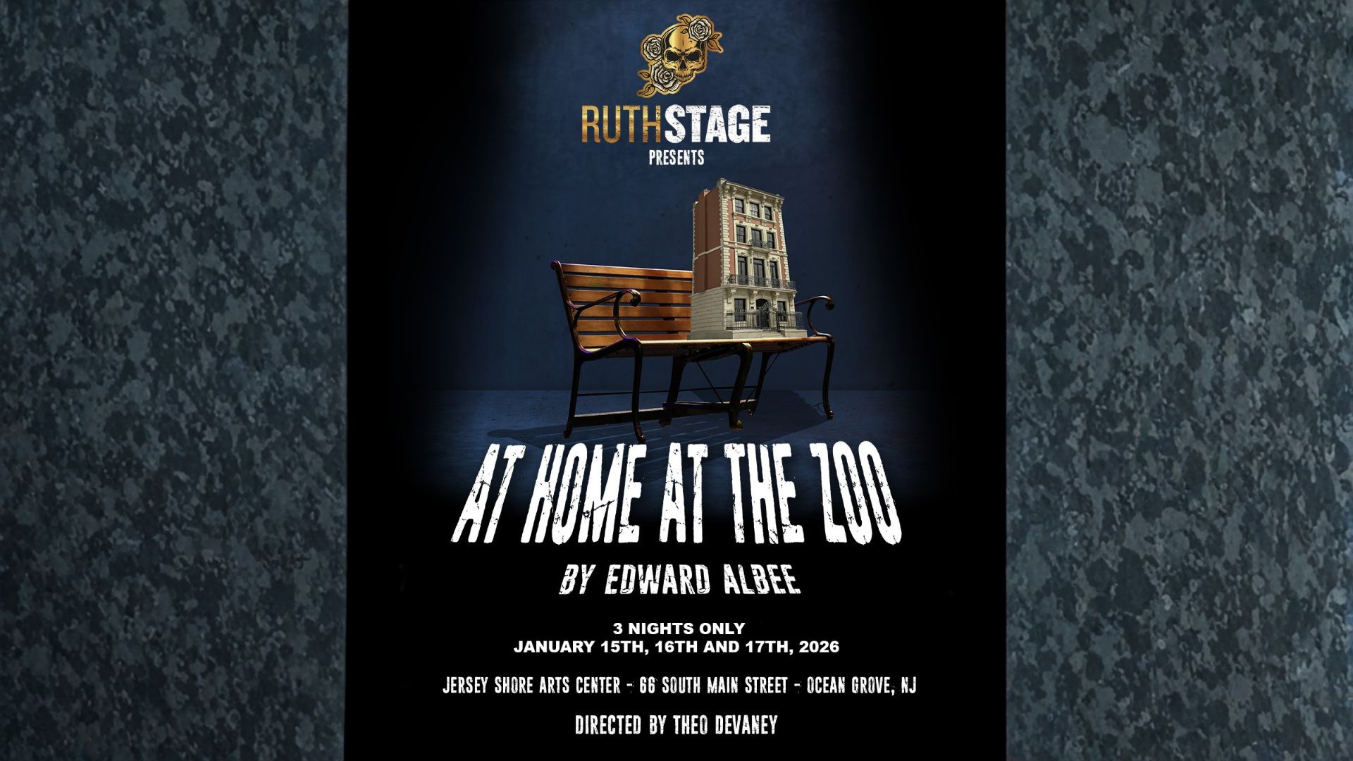 At Home at the Zoo play, Christian LeBlanc Ruth Stage