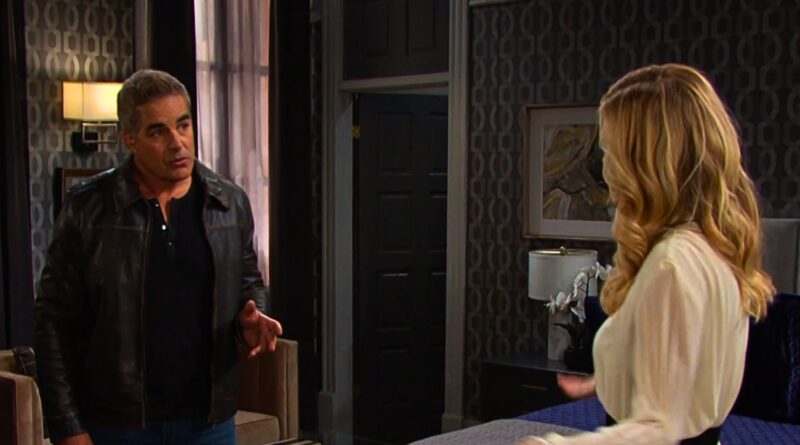 Cat and Rafe talk about Chad in his hotel room on Days of our Lives recap