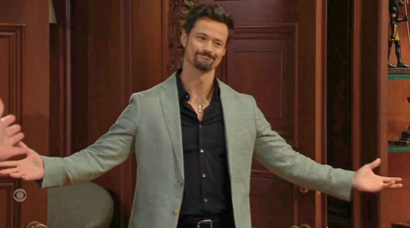 Matthew Atkinson as Thomas Forrester on The Bold and the Beautiful recap