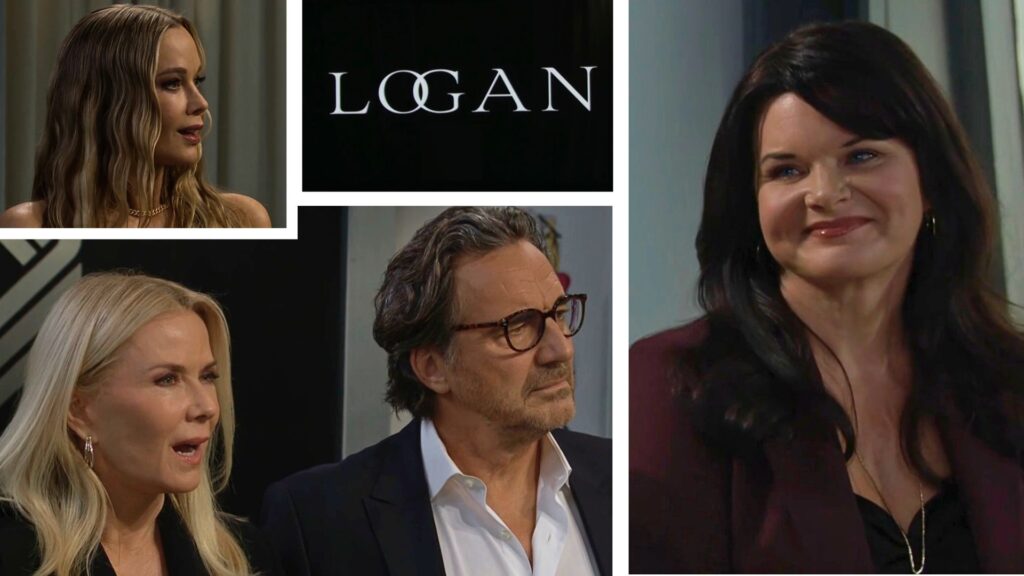 Katie reveals her new company name to Brooke, Donna, and Ridge on The Bold and the Beautiful recap