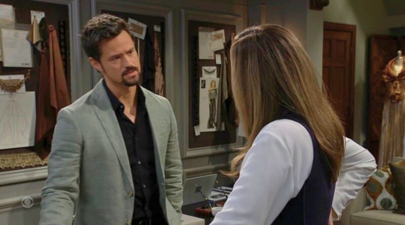 Matthew Atkinson as Thomas Forrester and Annika Noelle as Hope Logan on The Bold and the Beautiful recap