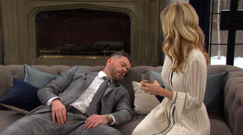 Cat drugs EJ and he passes out on couch on Days of our Lives recaps