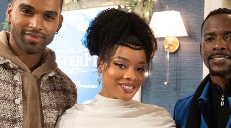 Behind the scenes at Winterfest on Beyond the Gates | Photo: Chris Reel/CBS