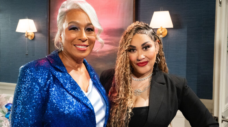 Behind the scenes at Winterfest on Beyond the Gates | Photo: Chris Reel/CBS