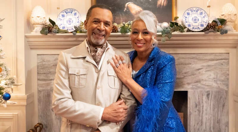 Clifton Davis and Tamara Tunie of Beyond the Gates