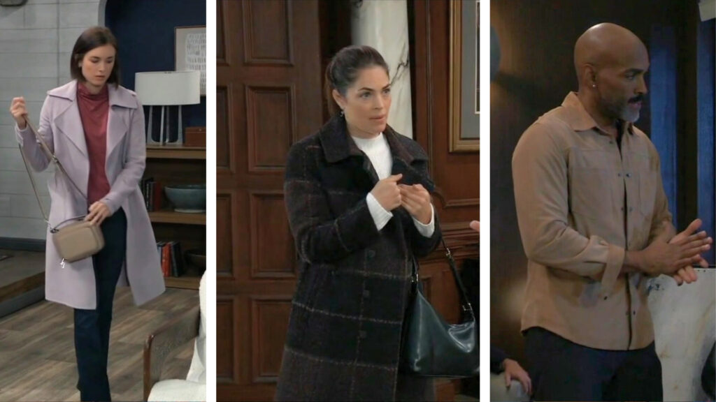 Willow, Britt, and Curtis on General Hospital