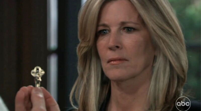 Valentin gives Carly a key on General Hospital recaps