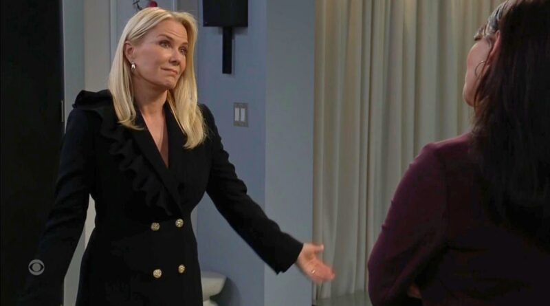 Brooke shrugs when Katie tells her how much she's hurt her on The Bold and the Beautiful recap