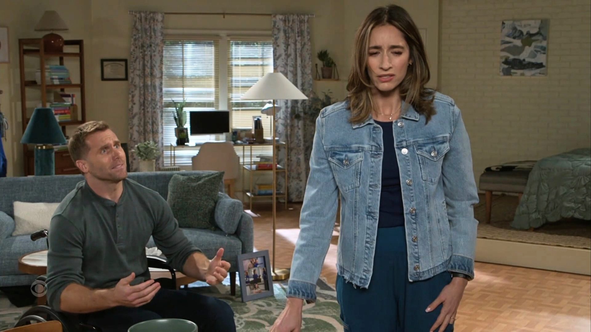 Ashley and Derek break up on Beyond the Gates | Photo: CBS