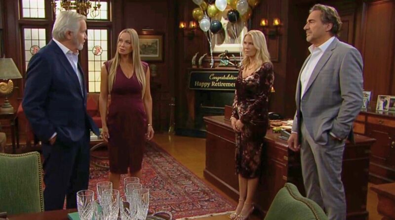 Ridge, Brooke, Donna, and Eric on Bold and the Beautiful recap Dec 5