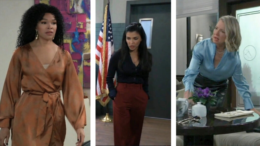 Portia, ADA Turner, Nina on General Hospital