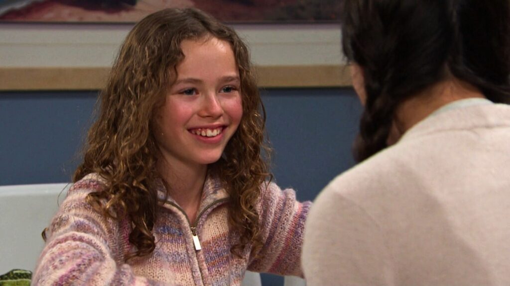 Rachel smiles at Sophia on Days of our Lives recap