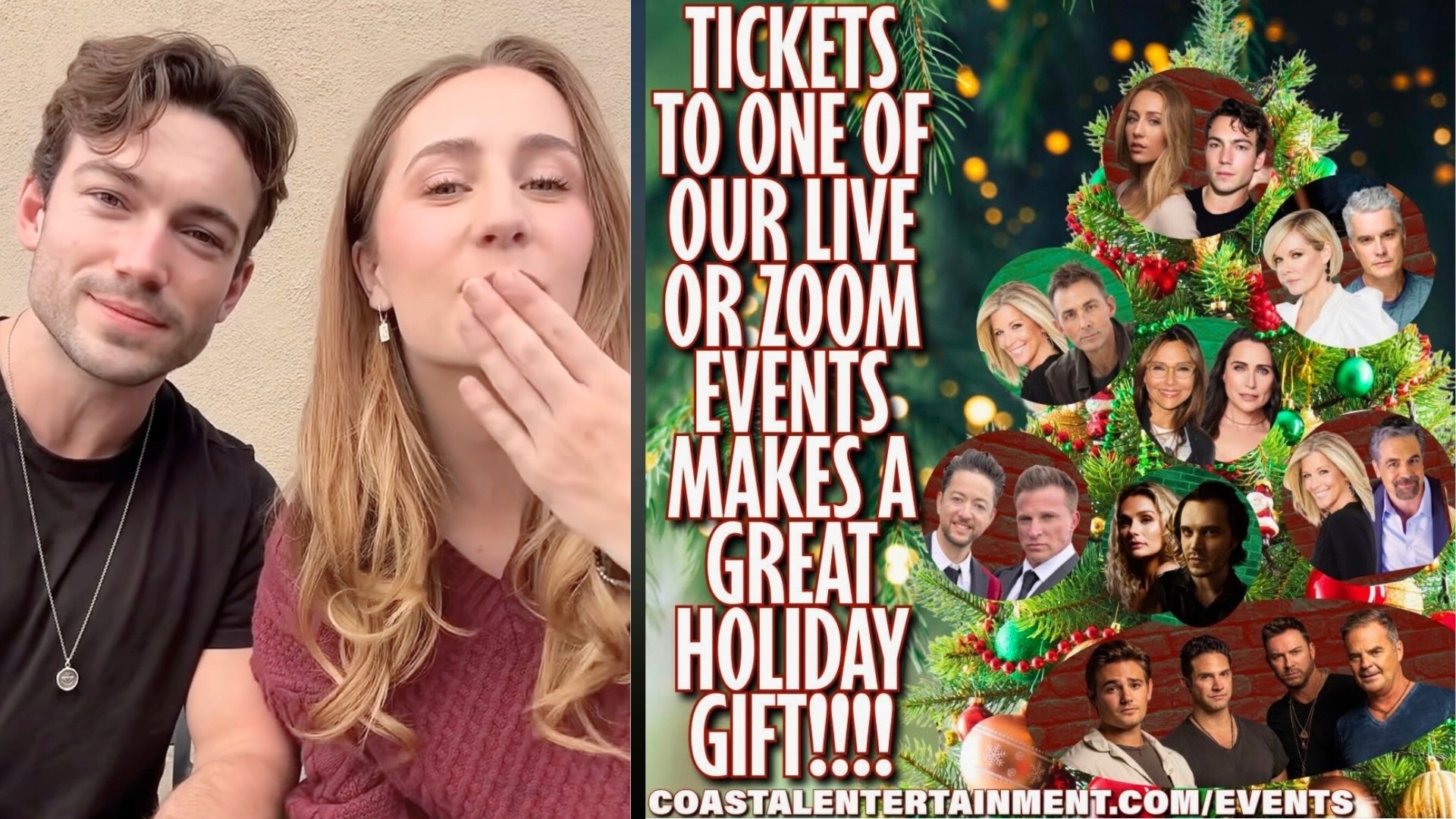 General Hospital's Rory Gibson and Eden McCoy