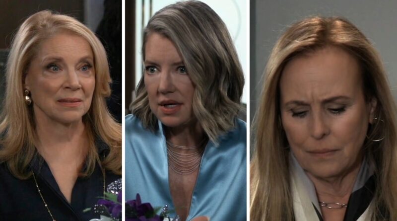 Liesl, Nina, Laura on General Hospital