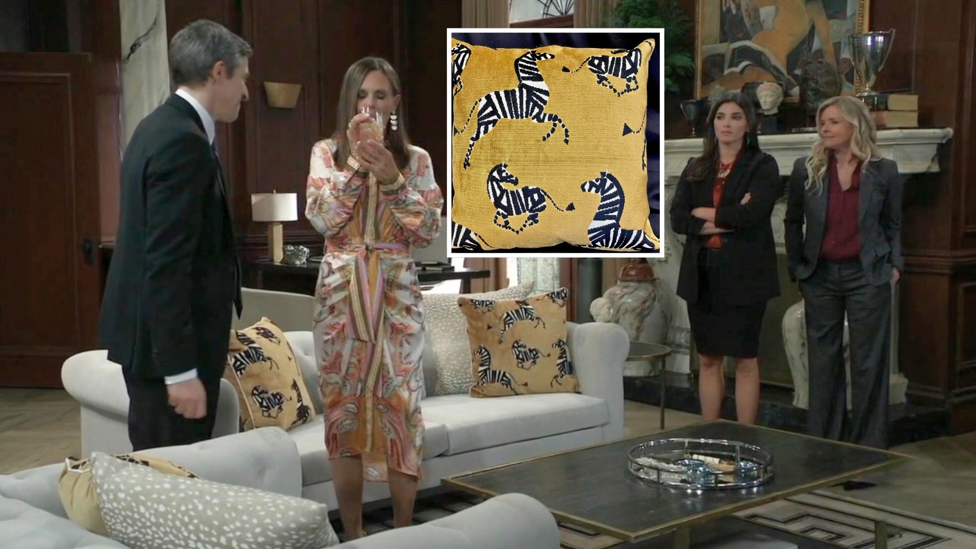 Jenz Sidwell's living room at Wyndermere on General Hospital