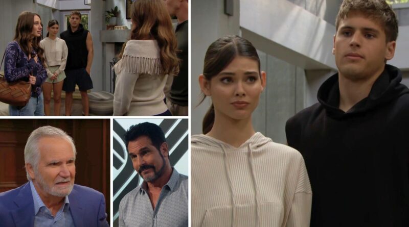 Will and Electra watch Dylan confess to finn and Steffy on The Bold and the Beautiful