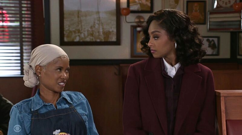 Kat and June make eyes at one another on Beyond the Gates recap