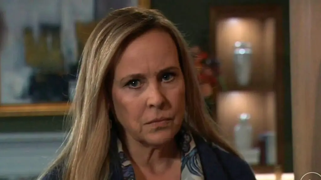Laura opens the door to someone she isn't happy with on General Hospital recap