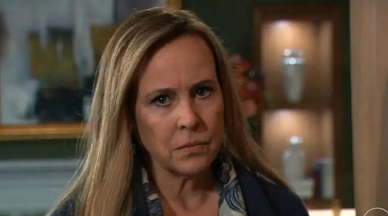 Laura opens the door to someone she isn't happy with on General Hospital recap