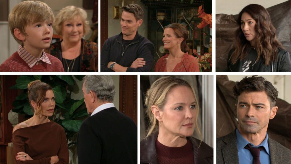 Sharon and Nick hunt for Noah, Harrison melts Claire's heart The Young and the Restless