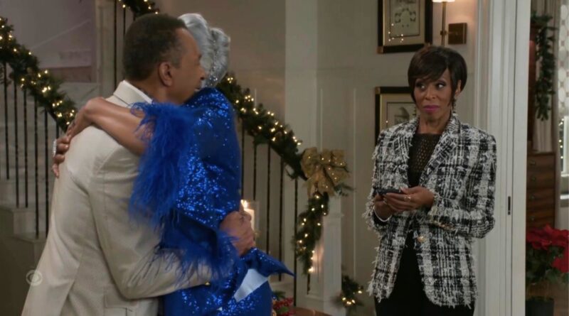 Sharon gives Vernon a look as he embraces his wife on Beyond the Gates recap