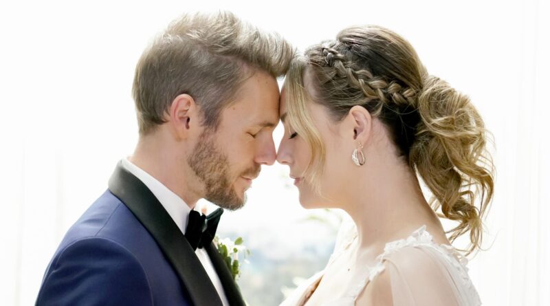 Hope and Liam wedding photo The Bold and the Beautiful