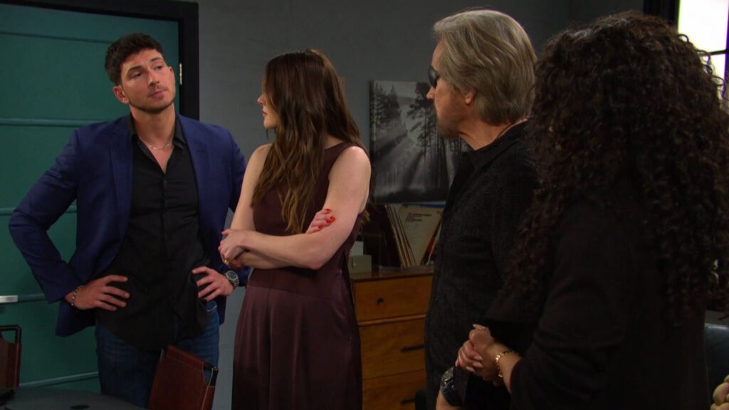 Alex, Stephanie, Steve, and Jada on Days of our Lives recap