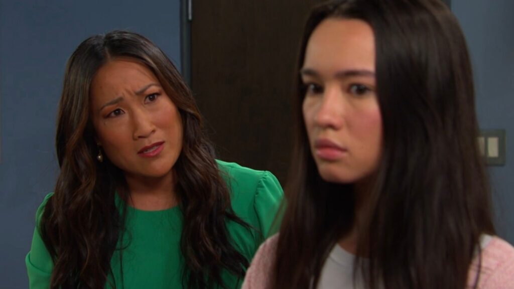 Melinda visits Sophia at Bayview on Days of our Lives