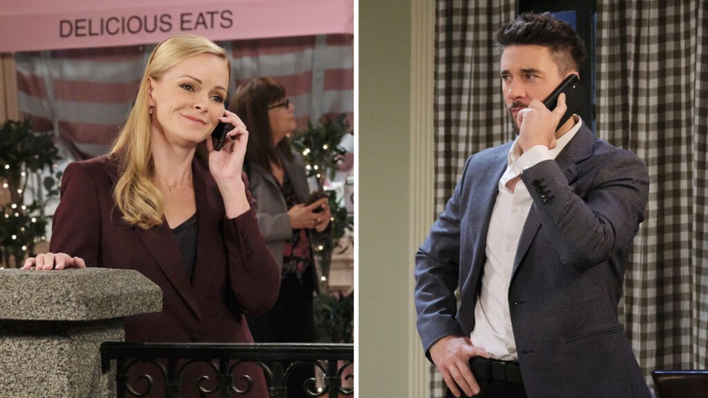 Belle and Chad on Days of our Lives