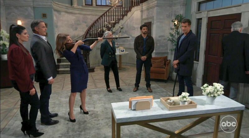 Olivia pulls a gun on Drew and Martin on General Hospital recap
