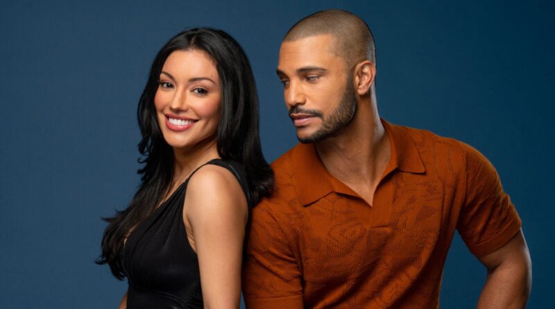 Zuleyka Silver and Nathan Owens as Audra and Holden on The Young and the Restless