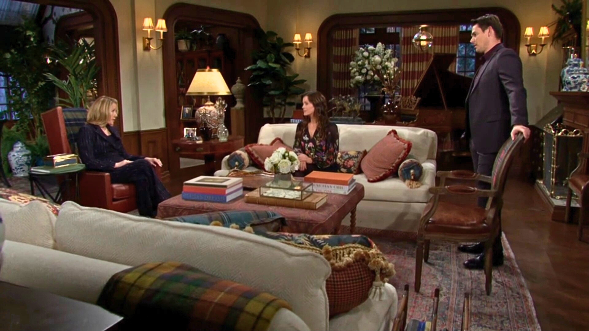 Nikki, Chelsea, and Adam on The Young and the Restless recap