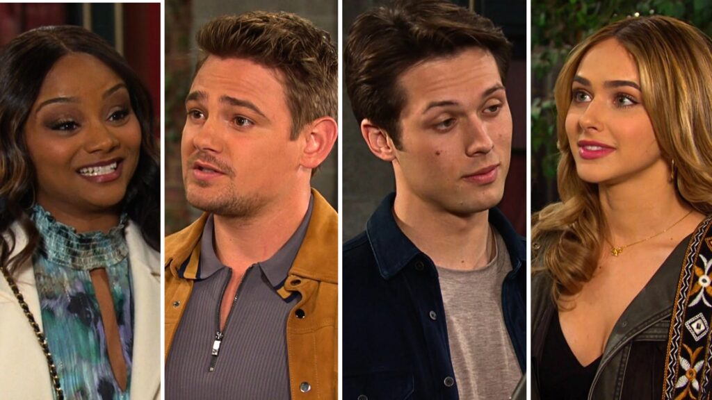 Raven Bowens, Carson Boatman, Leo Howard, and Ashley Puzemis on Days of our Lives casting shakeup