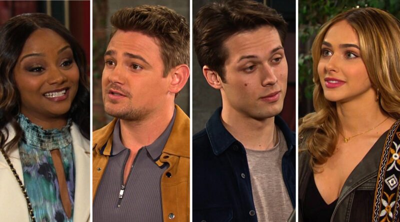 Raven Bowens, Carson Boatman, Leo Howard, and Ashley Puzemis on Days of our Lives casting shakeup