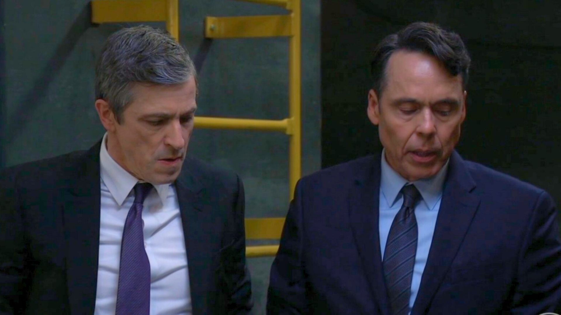 Marc Forget and Andrew Hawkes on General Hospital | Photo: ABC