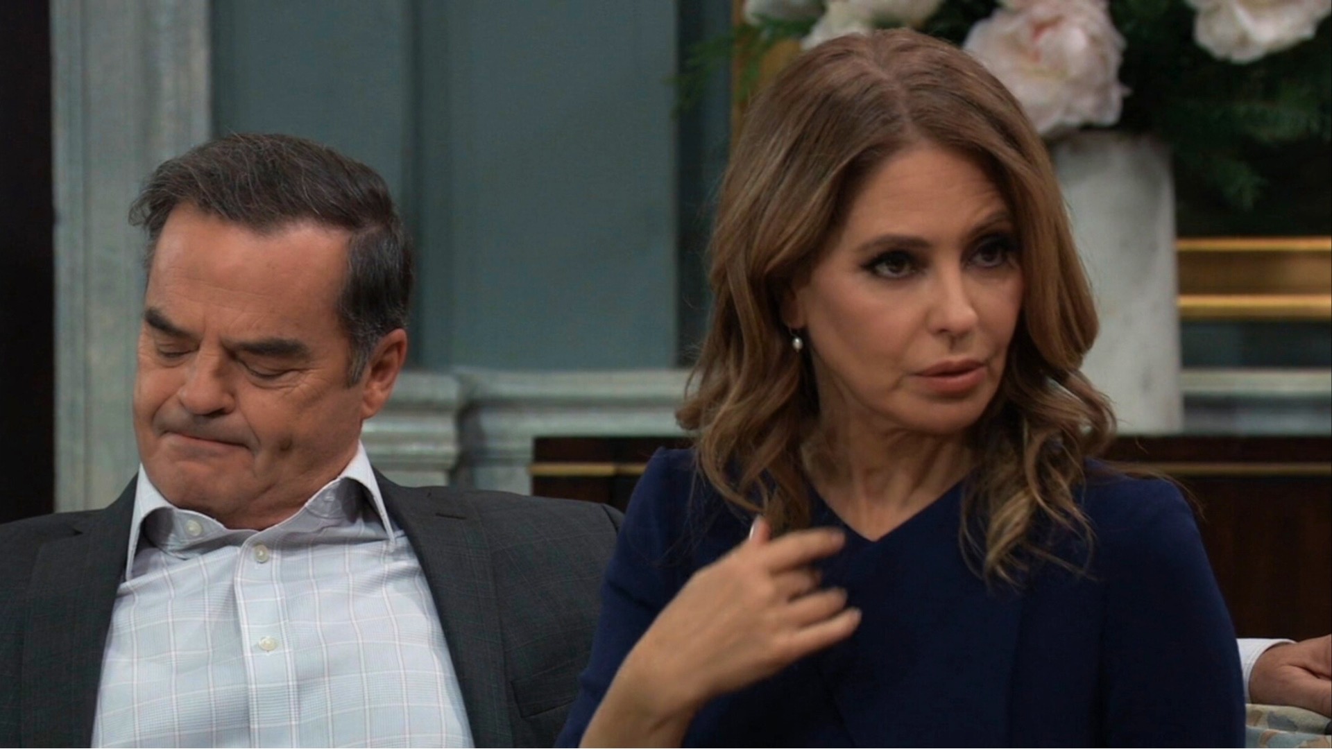 Ned and Olivia at Quartermaine Cocktail Hour on General Hospital | Photo: ABC