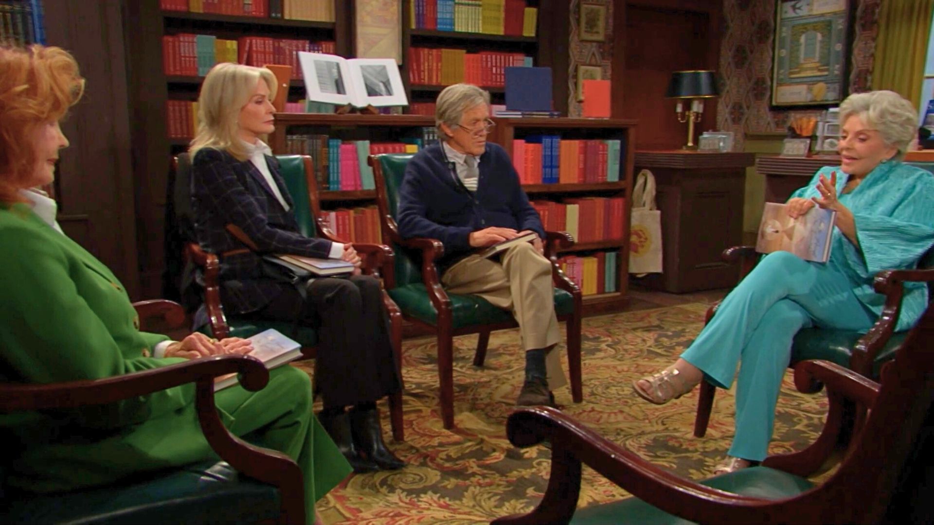 Julie hosts her first book club on Days of our Lives recap