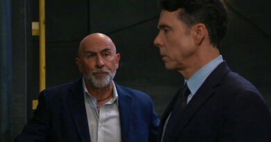 Jenz Sidwell and his partner, WSB Director Collum on General Hospital recap
