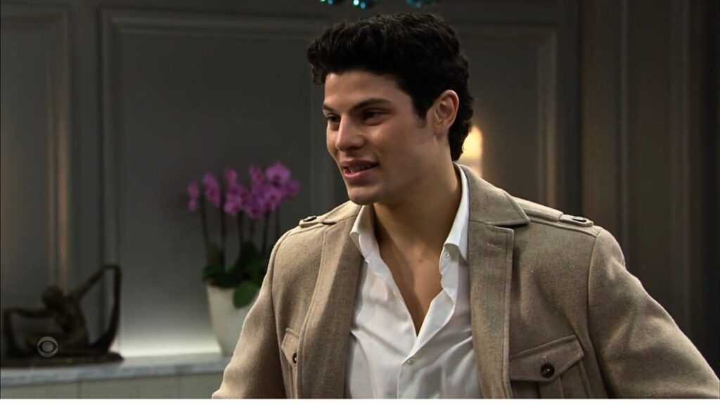 Brayan Nicoletti as RJ Forrester on The Bold and the Beautiful recap
