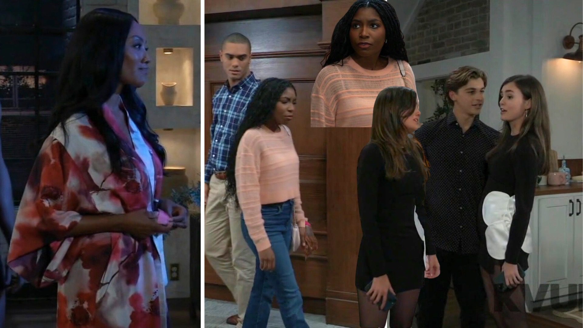 Jordan, Trina, Emma, and Kai on General Hospital | Photos: ABC