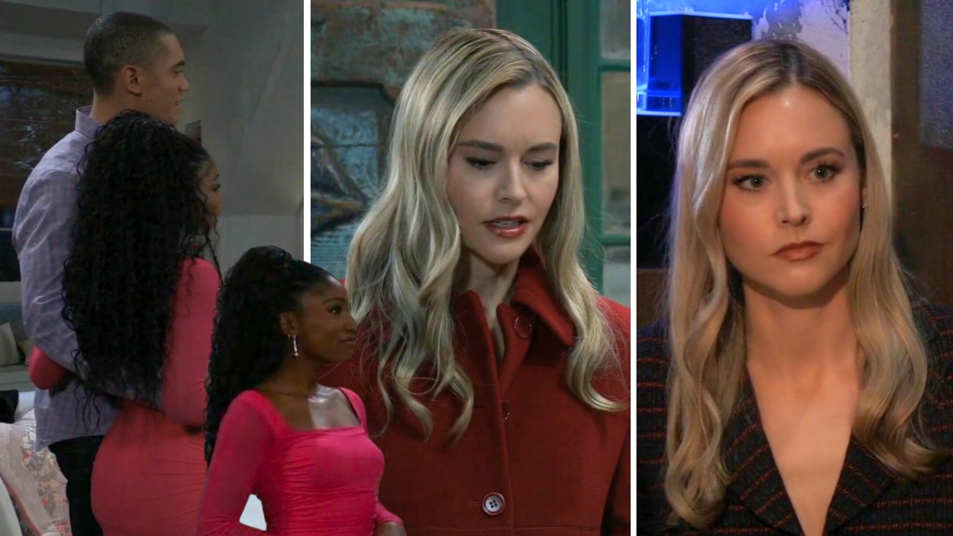 Kai, Trina, and Jacinda on General Hospital | Photos: ABC