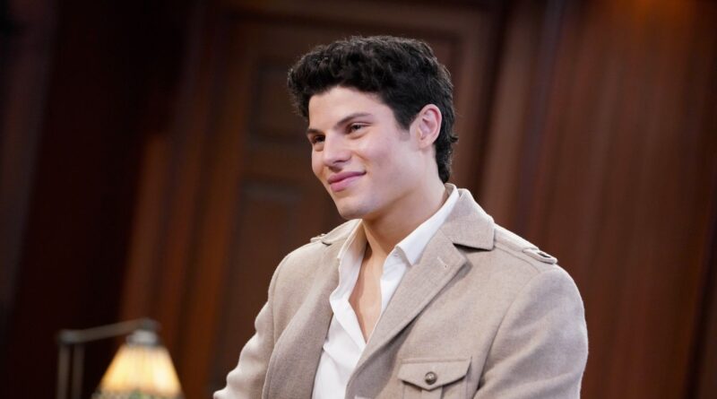 Brayan Nicoletti as RJ Forrester on The Bold and the Beautiful | Photo: CBS