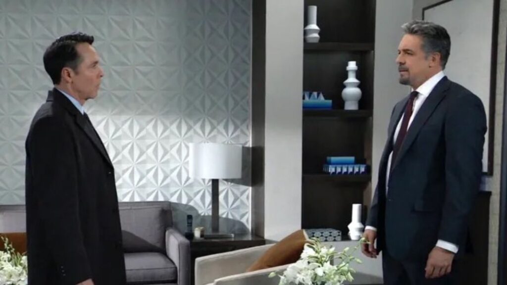 Andrew Hawkes and Christ McKenna as Ross Cullum and Jack Brennan on General Hospital | Photo: Chris McKenna/X/ABC