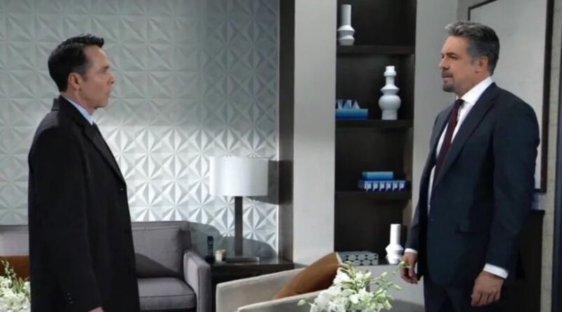 Andrew Hawkes and Christ McKenna as Ross Cullum and Jack Brennan on General Hospital | Photo: Chris McKenna/X/ABC